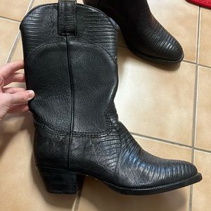 Handmade western boots
